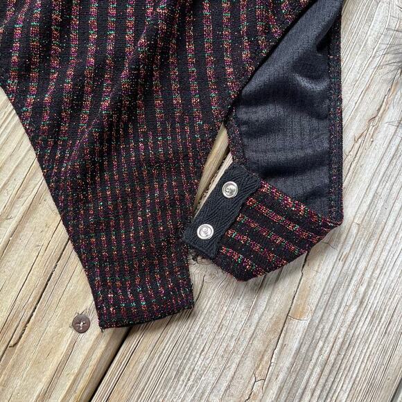 WAYF Besos Metallic Turtleneck Bodysuit Size XL - Picture 9 of 12